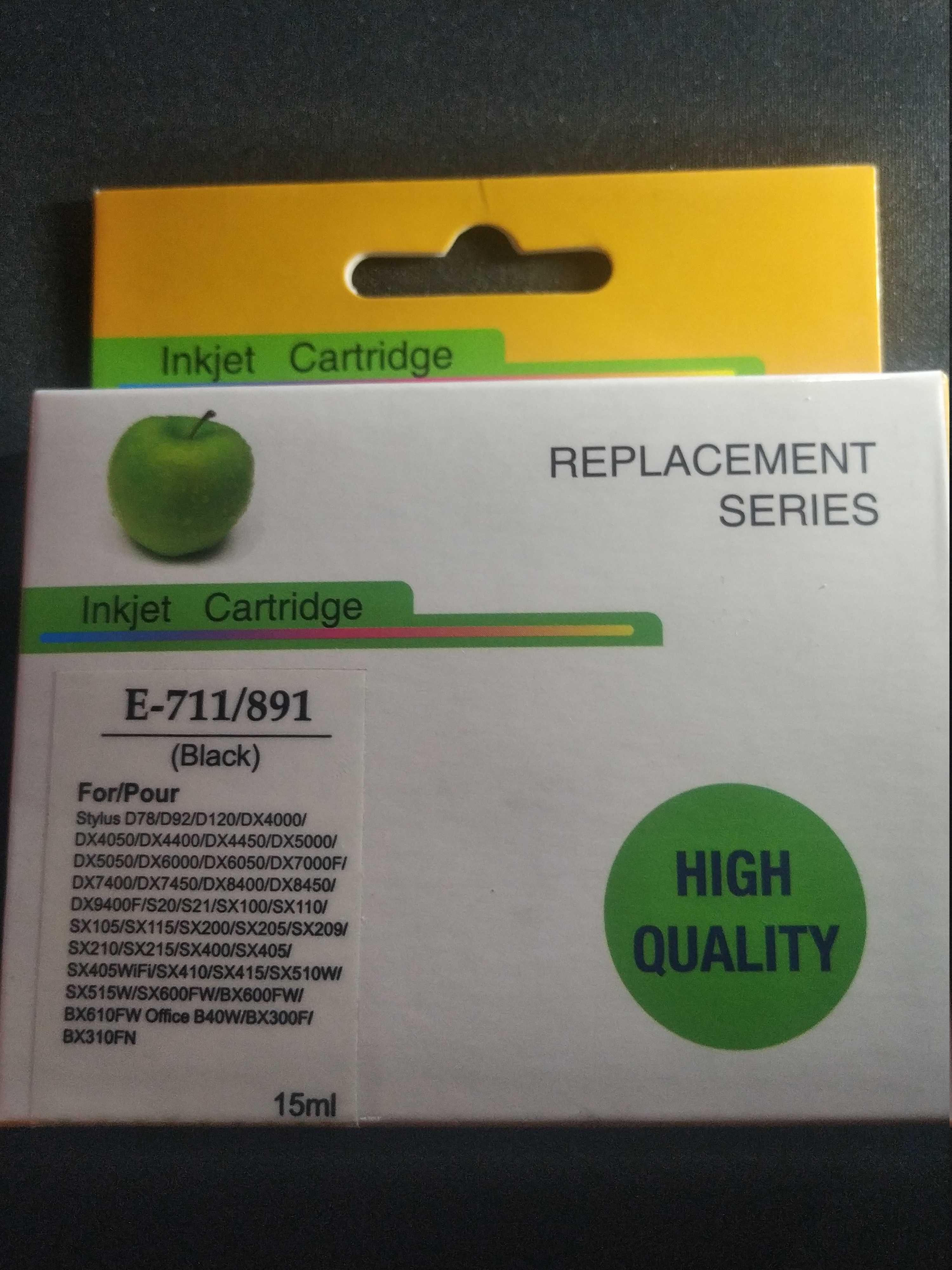 7 x Tinteiros Compatíveis 711/891 com Impressoras Epson
