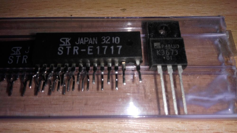 микросхема STR E1717 транзистор k3673