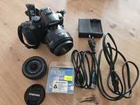Samsung NX10 + obiektyw 18-55mm i 30mm 1:2
