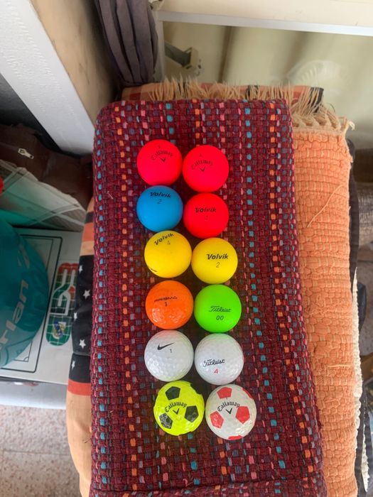 Bolas de golf raras