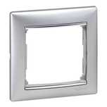 Ramka Legrand Valena srebrna + aluminium szczotkowane 770351.