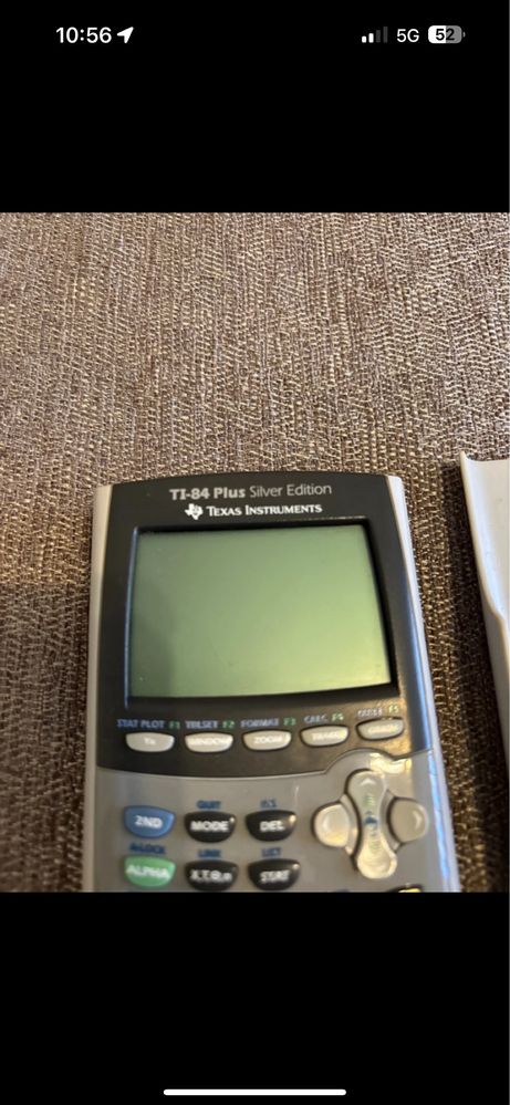 TI 84 Plus Silver Edition