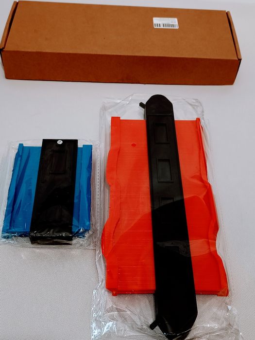 Zestaw mierników konturowych szablon 2 szt, Nowe