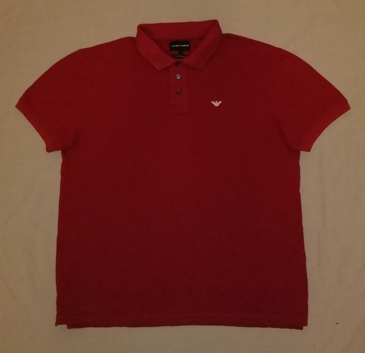 Фирменная футболка-поло Emporio Armani Оригинал