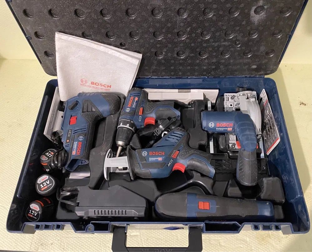 Bosch Professional 12V  - zestaw narzędzi akumulatorowych