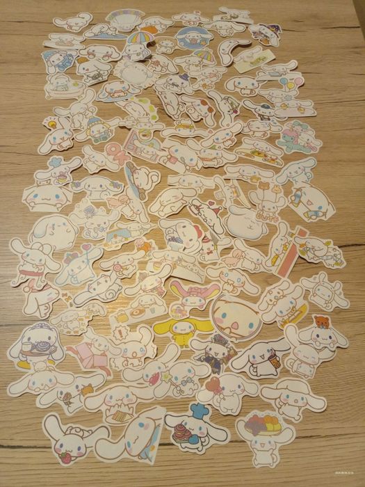 100 sztuk naklejek cinnamoroll