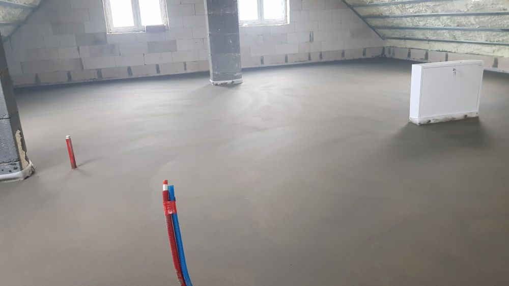 Posadzki wylewki betonowe Mixokretem Cement iX CPP20