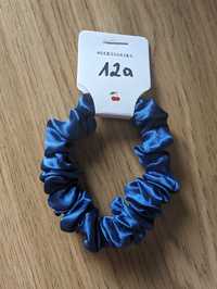 Nowa satynowa gumka do włosów scrunchie 12a akcesoria do włosów włosy