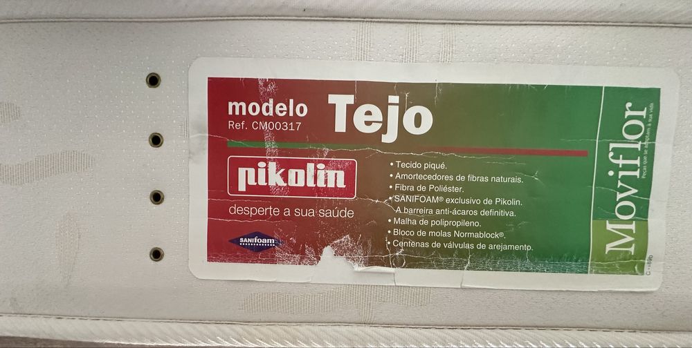 Colchão casal meio uso