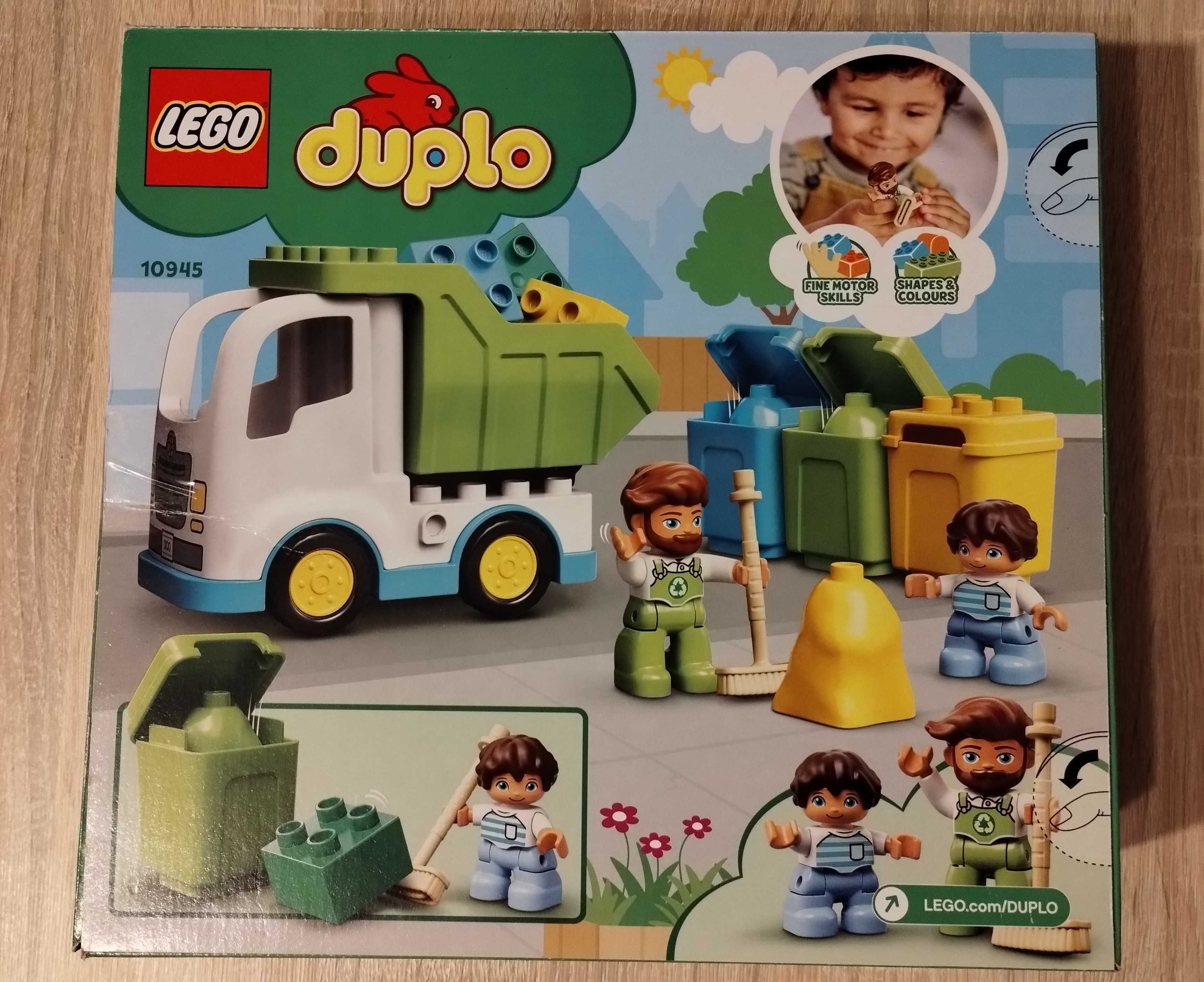 LEGO Duplo 10945 śmieciarka i recykling