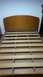 Cama 140x190 com Cabeceira em Madeira – Qualidade Superior