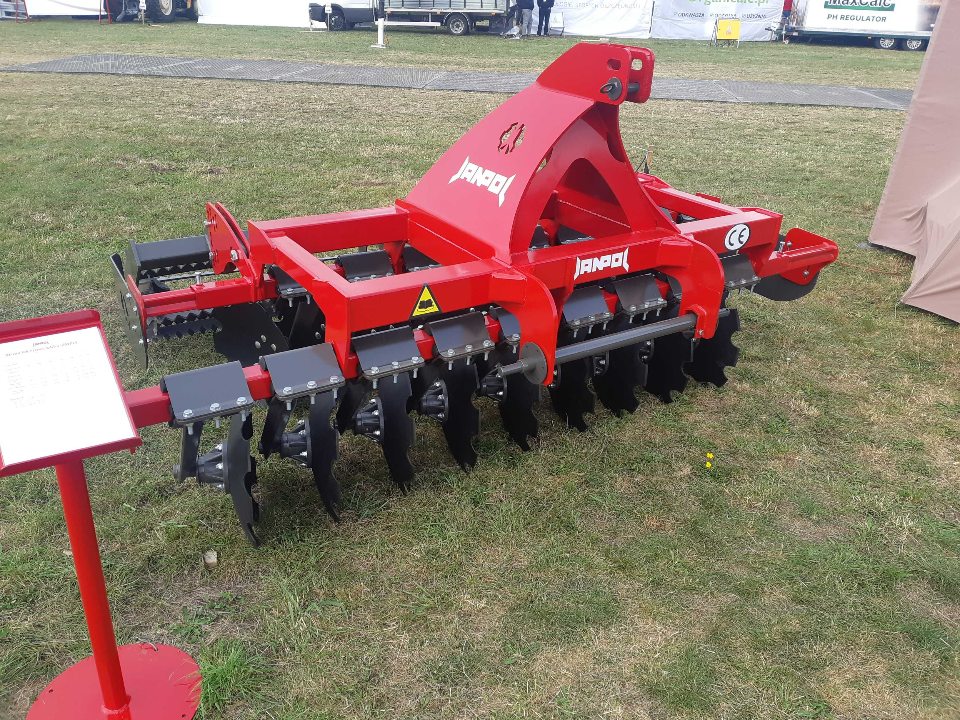 Brona talerzowa Agregat Strumyk Dowóz za darmo od ręki 1,4-3,0m 510mm
