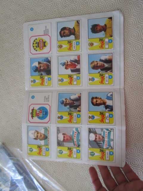 caderneta cromos completa em bom estado Sprint 74 Clube Cromo