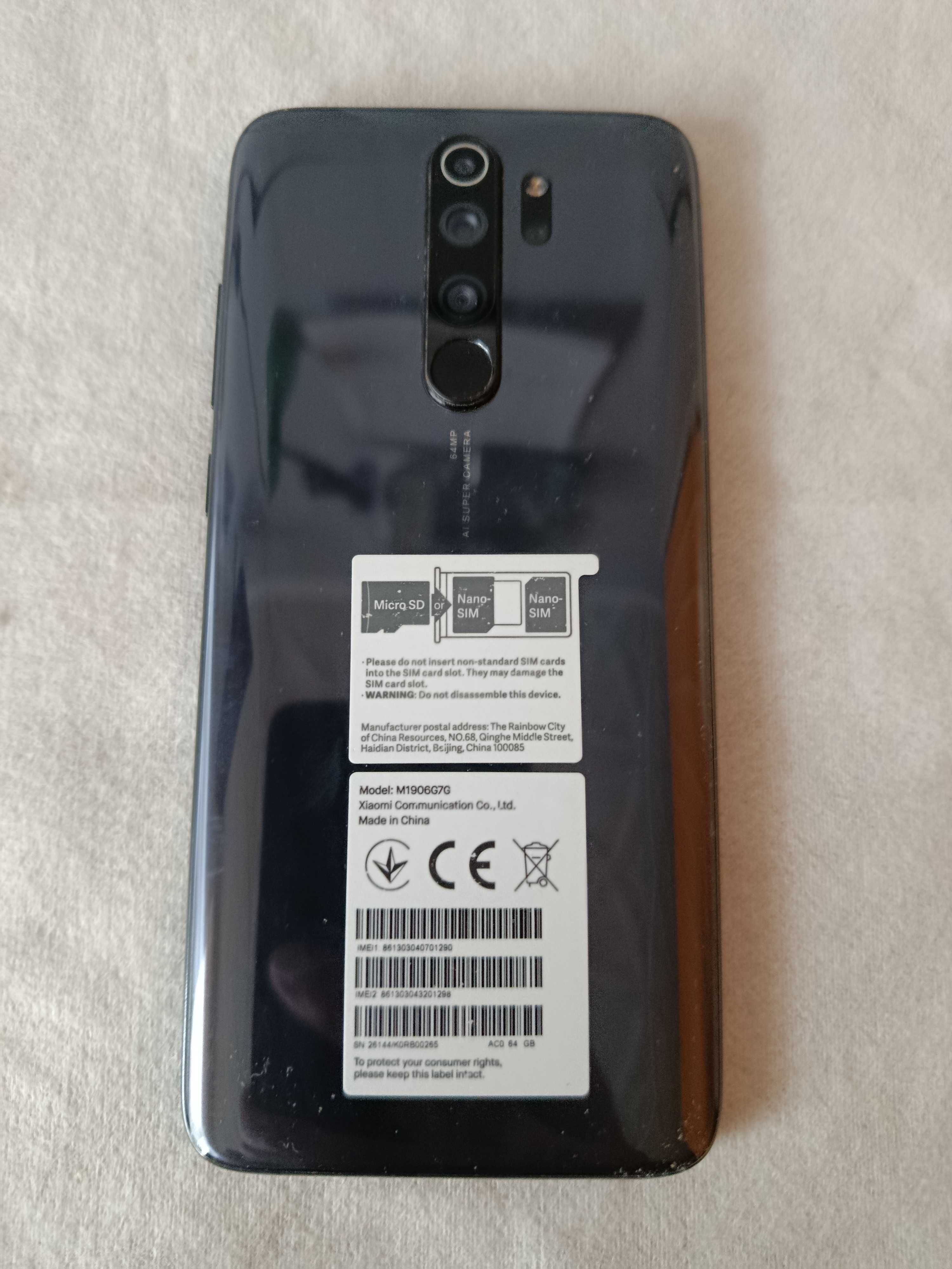 Xiaomi Redmi Note 8 Pro (czarny)