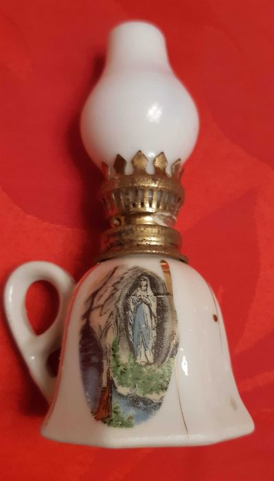 Lamparinas miniatura em porcelana