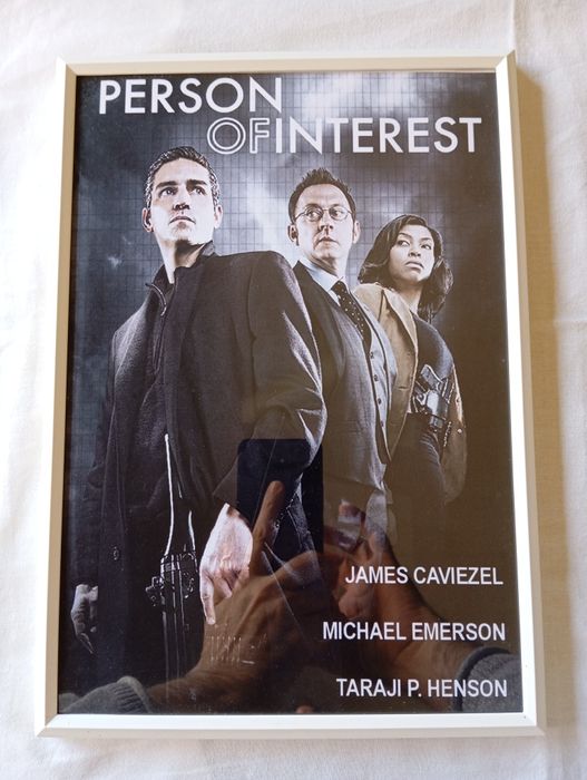 Moldura Série Person of Interest (A4)