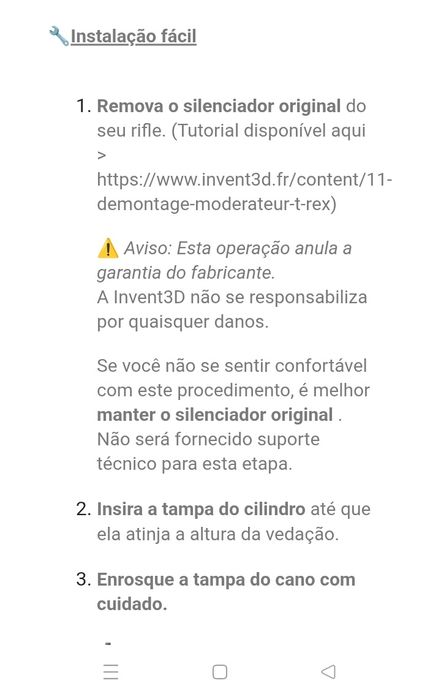 Adaptador snowpeak t-rex