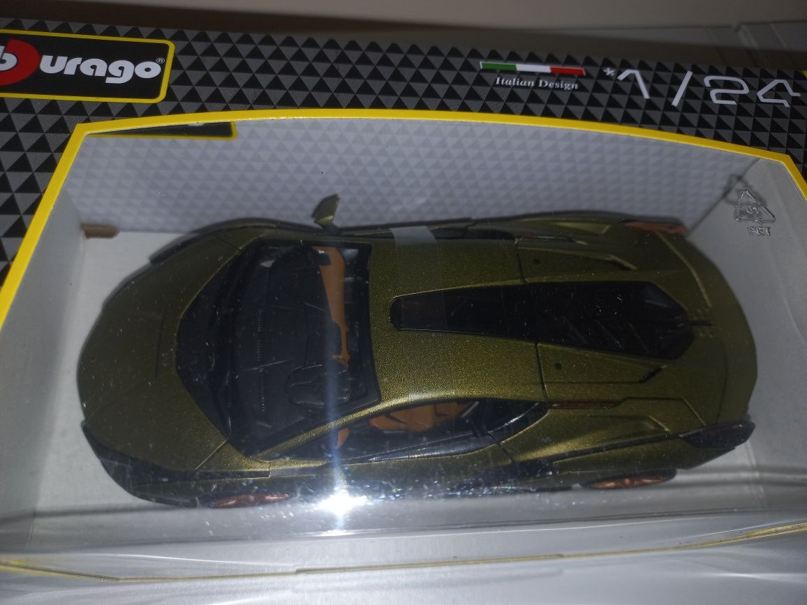 Bburago Lamborghini SIAN FKP 37 matowy,skala 1:24