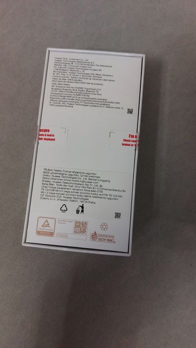 Pudełko huawei p30 lite niebieski