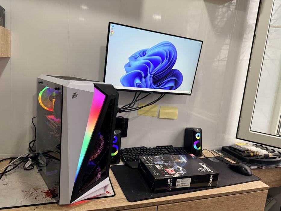 Компьютер Ігровий intel i5+16гб ddr4+ssd 256+ AMD RX 570