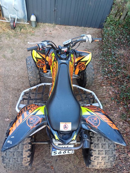Yamaha raptor 250R zarejestrowany