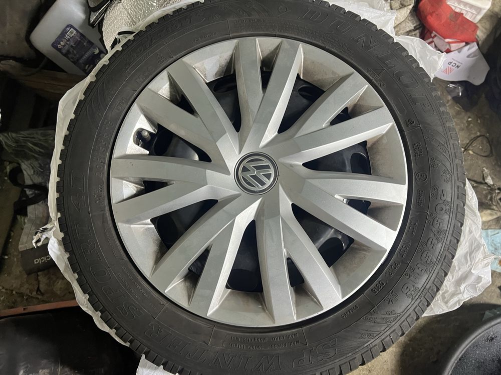 Продам Пара Continental пара Dunlop 205/55/r16 зимові шини з дисками