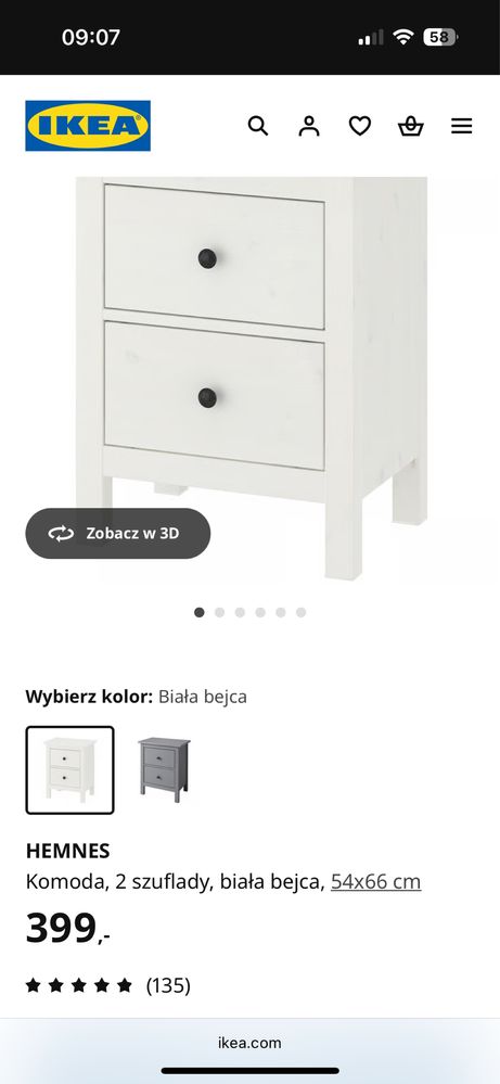 Szafka nocna stan idealny