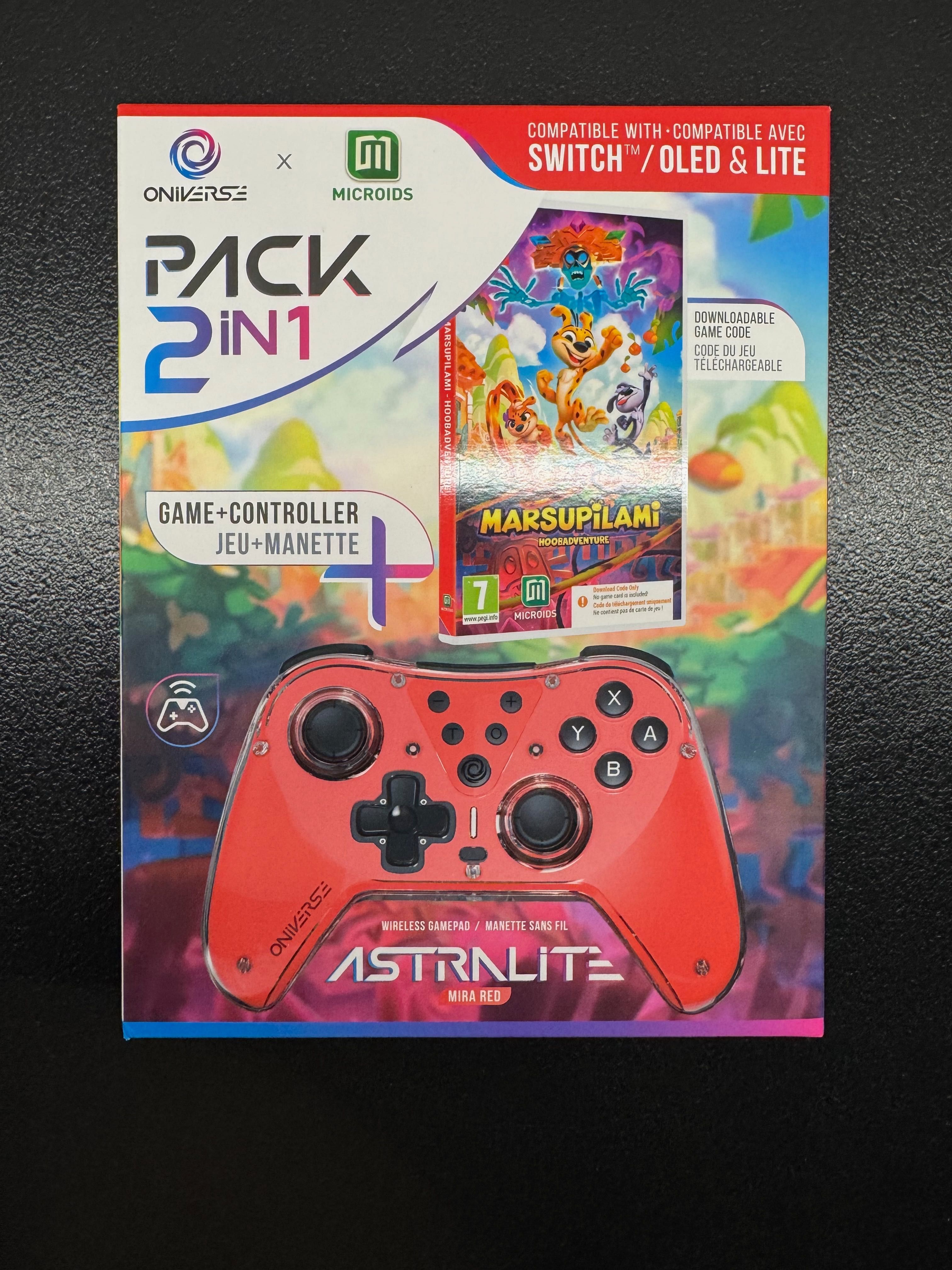 Pad do Nintendo Switch/OLED/Lite - Oniverse AstraLite Red
