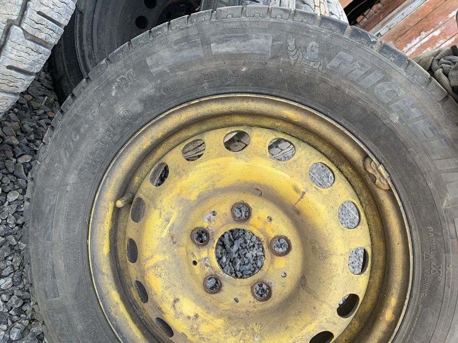 Резина шини з дисками 195/70 r15C 2 пари,  vito w638 шрот!