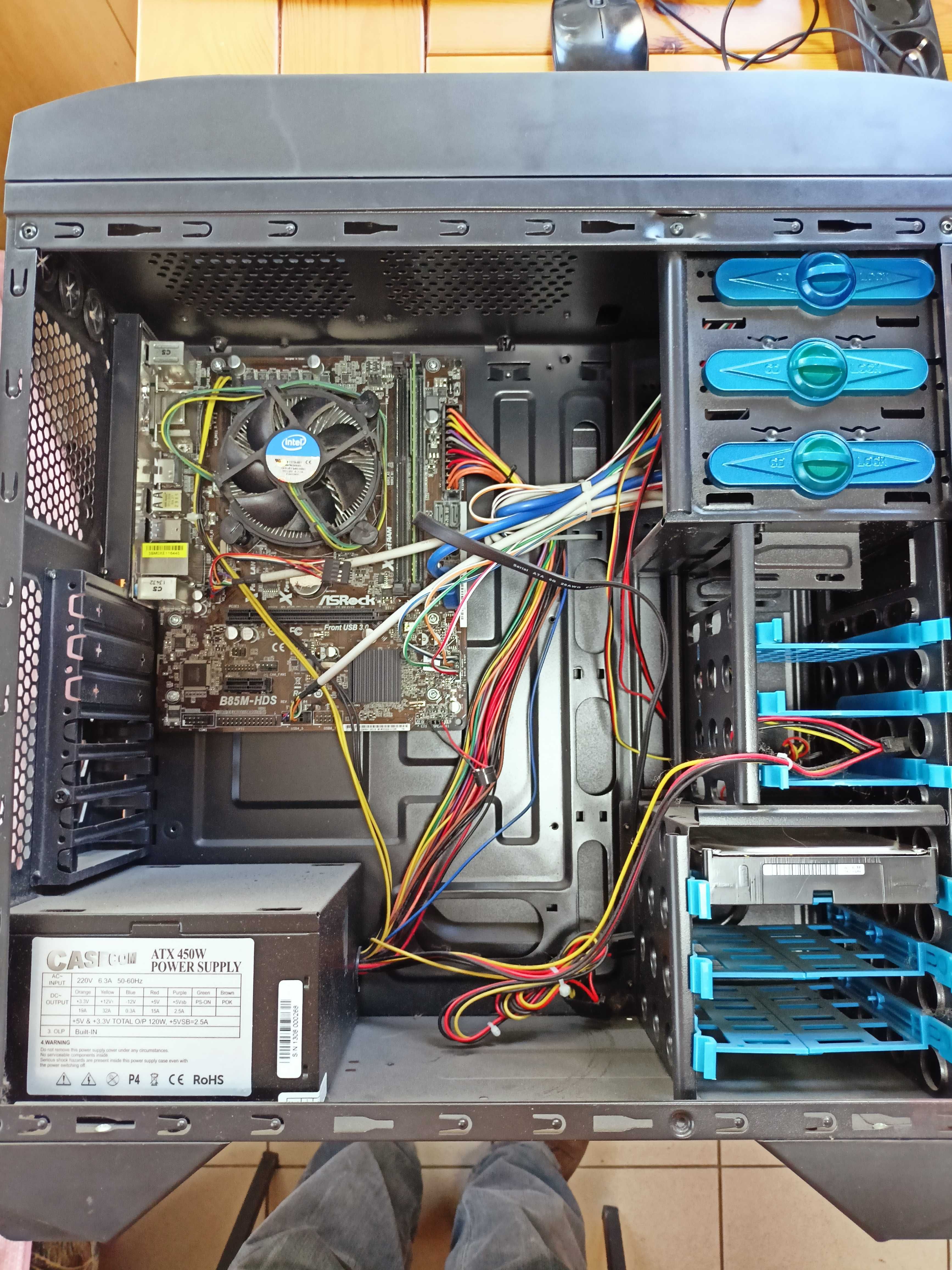 Системний блок ASRock B85M-HDS/i3 4330/4 GB DDR3/500 GB/450W