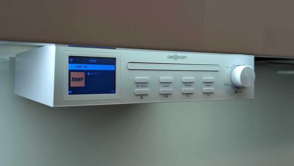 Radio kuchenne OneConcept StreamoChef – WiFi, Bluetooth, CD,