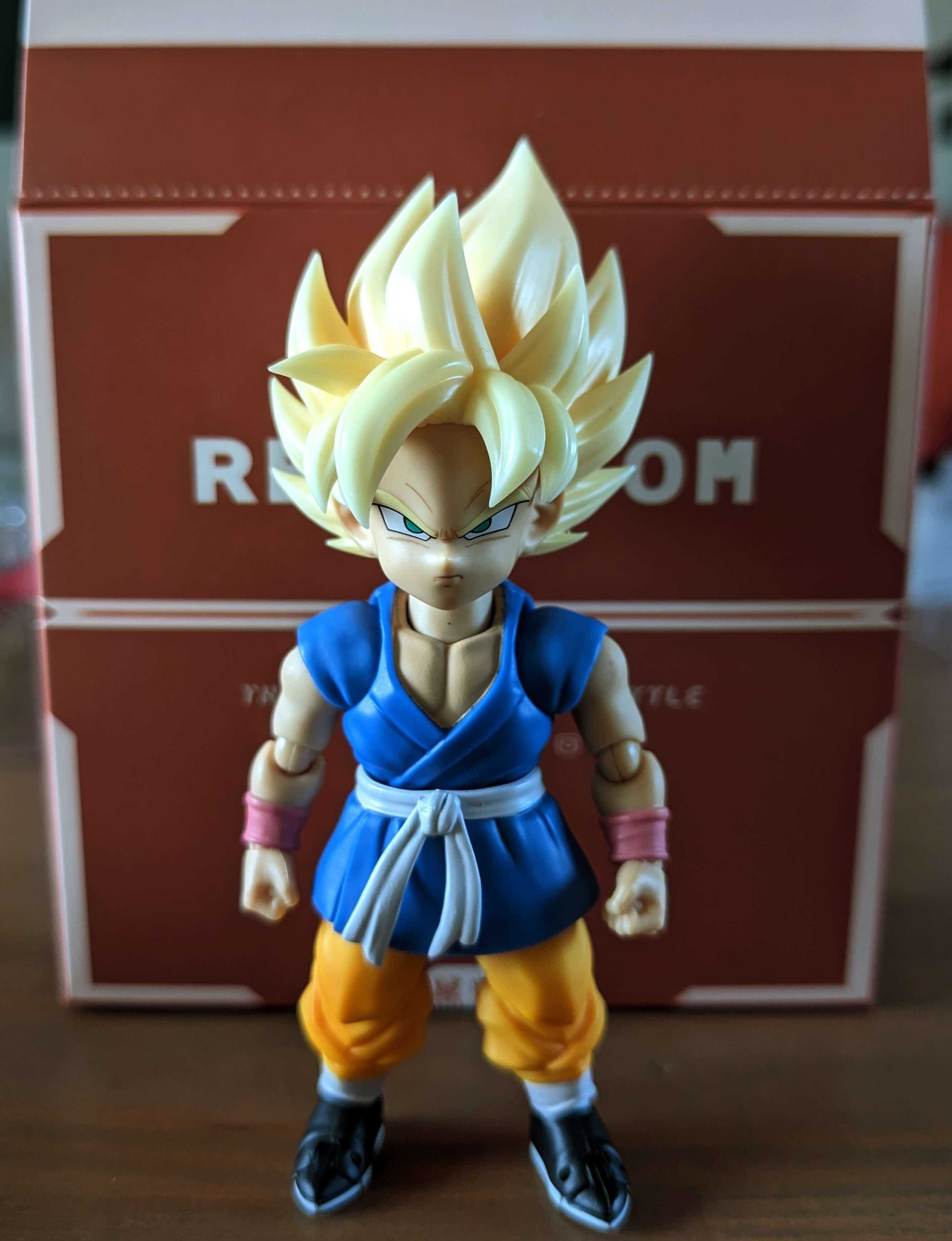 Główki SSJ/SSJ2 dla S.H. Figuarts Goku GT Kid od Recustom