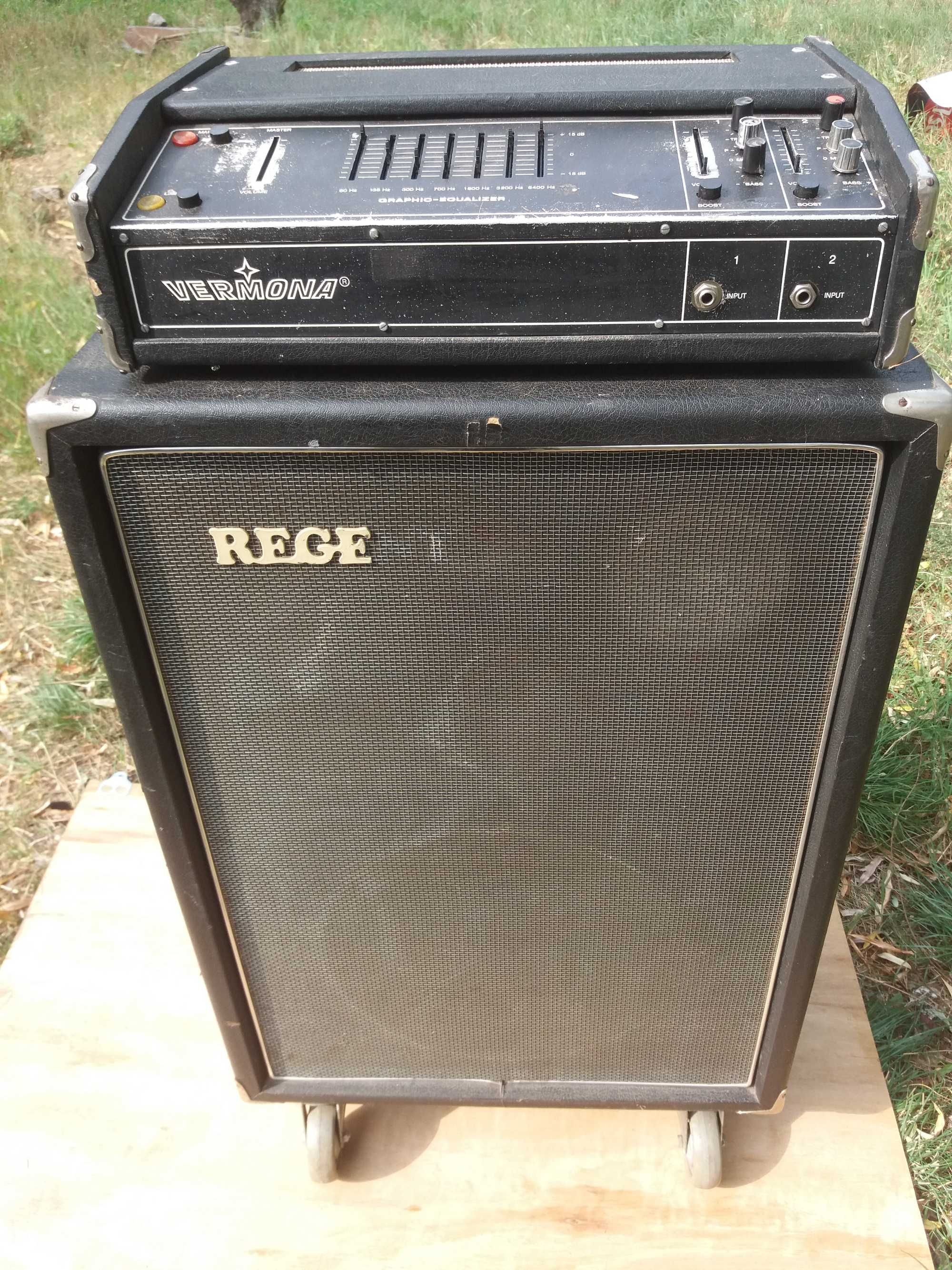 Vermona Regent 1020 głośniki rft 4ohm wzmacniacz i kolumna
