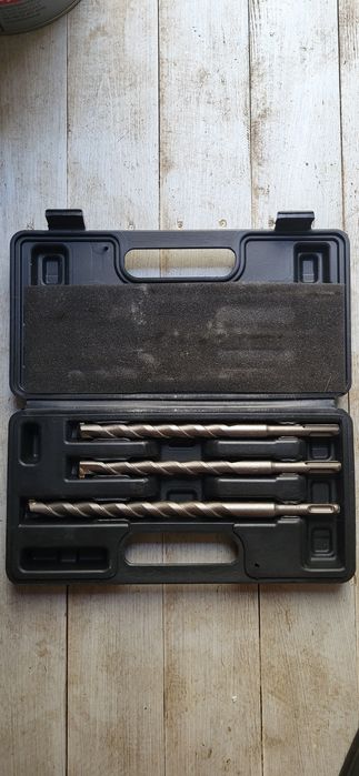 Zestaw wierteł do betonu i kamienia 8 sztu