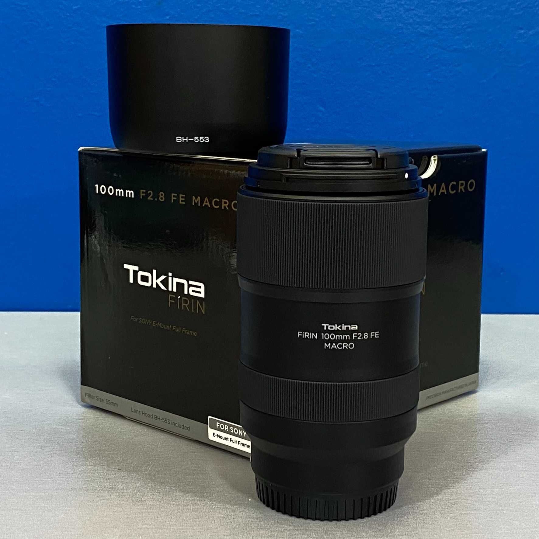 Tokina FiRIN 100mm f/2.8 Macro (Sony FE) - NOVA - 3 ANOS DE GARANTIA