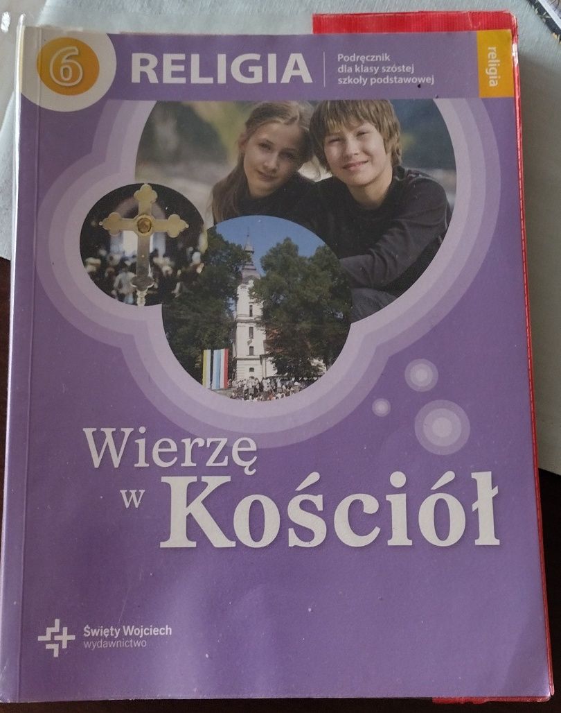 Podręcznik do religii Wierzę w Kościół klasa 6