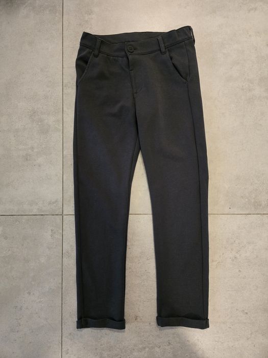 KappAhl eleganckie spodnie dla chłopca jak nowe r. 128