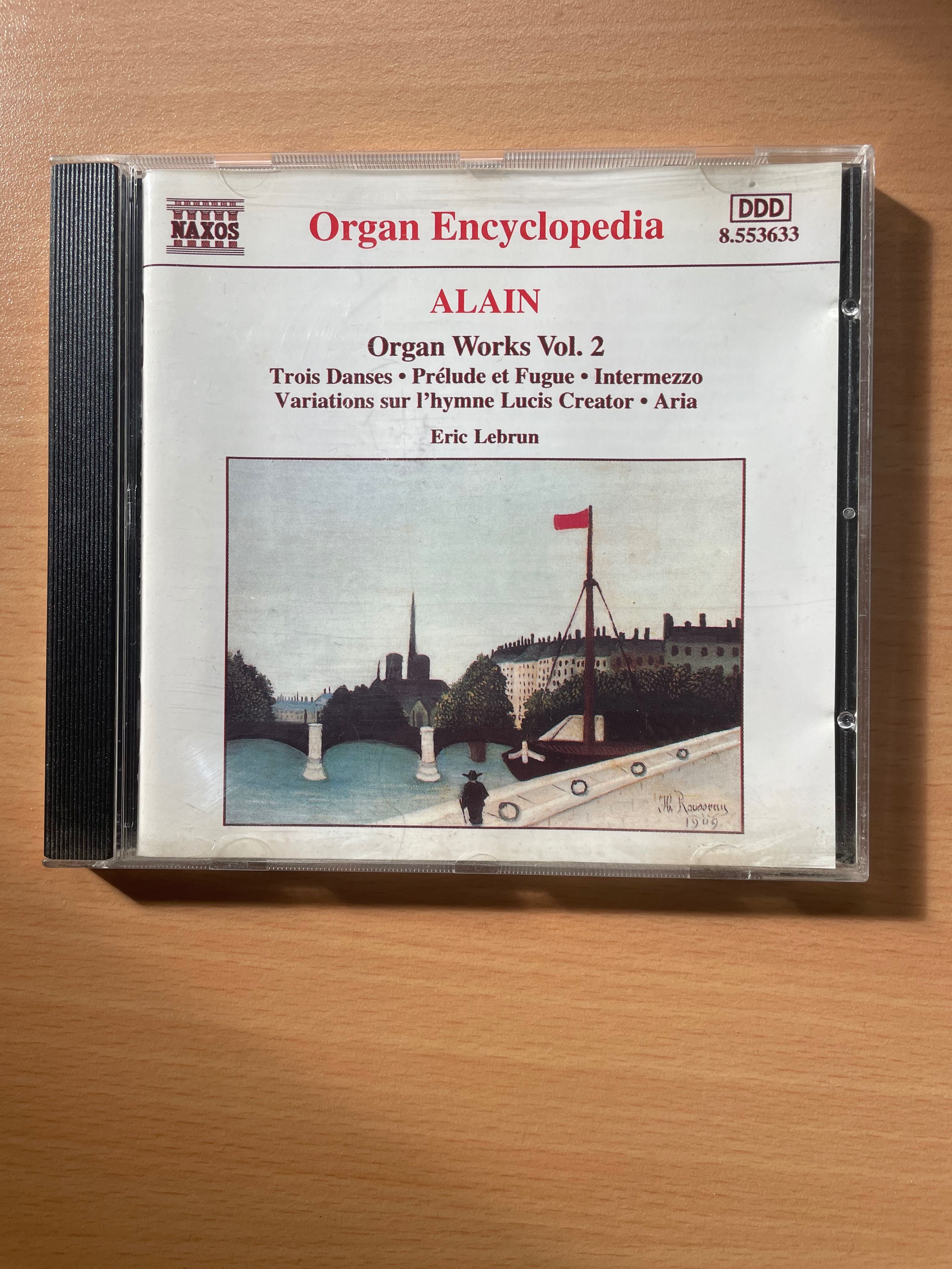 CD Alain, Organ Works vol. 1&2: Eric Lebrun