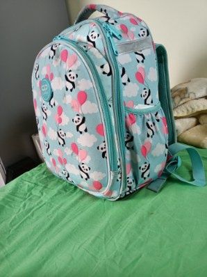 Plecak Pandą, wyprofilowany, zdrowy dla dziecięcych plecow