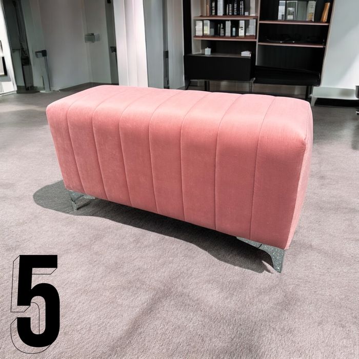 Pufa Ławeczka do przedpokoju glamour