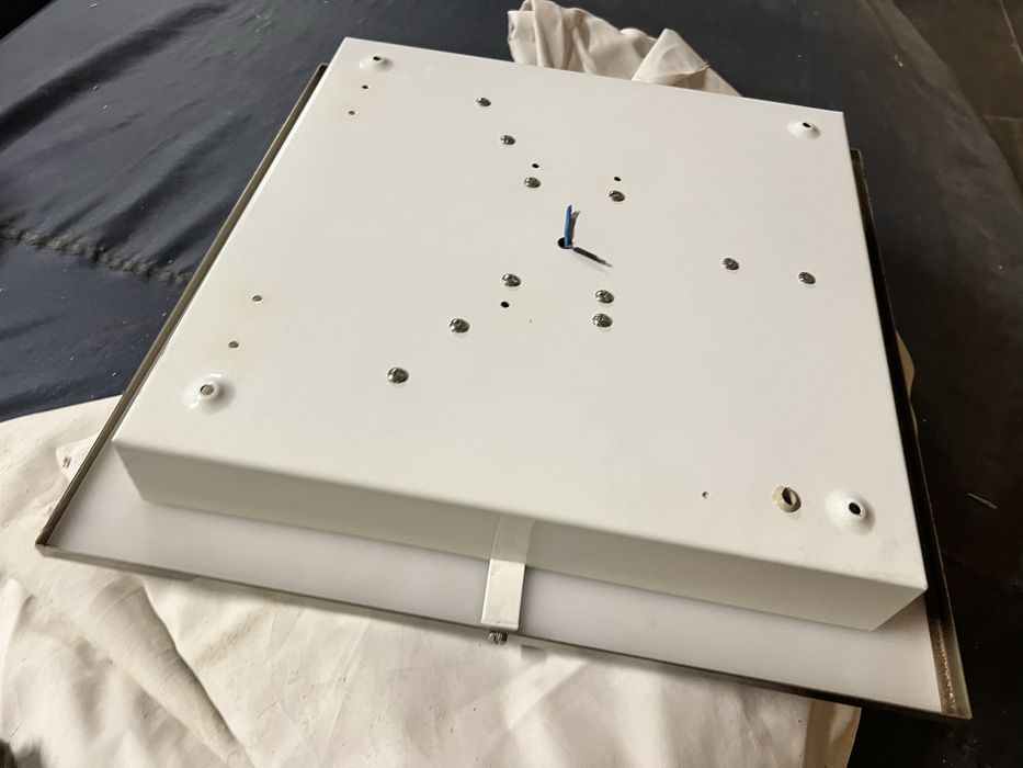 Candeeiro teto inox pvc