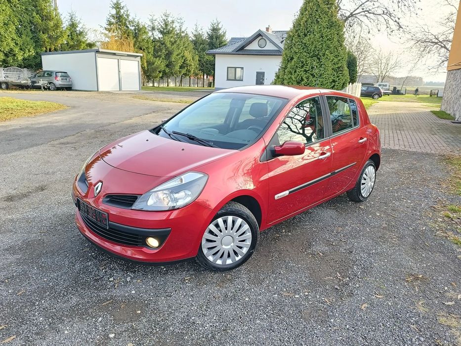 Renault Clio Renault Modus 2009r lift 1.2 zwykła benzyna klima zadbany
