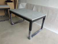 Stół LOFT industrialny  140-220x90 (2x40 Dostawki) EGGER