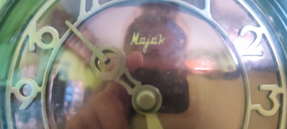 Zabytkowy radziecki zegar