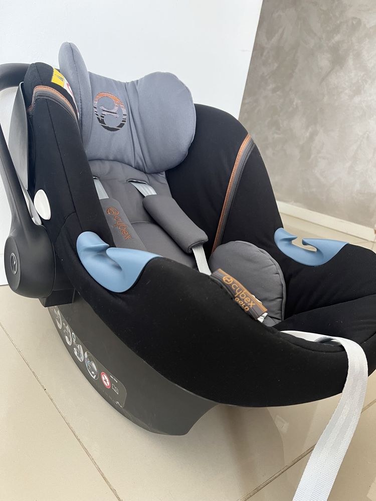 Fotelik samochodowy Cybex Aton M 5 Gold + baza Isofix