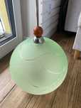 Lampa sufitowa zielona kula