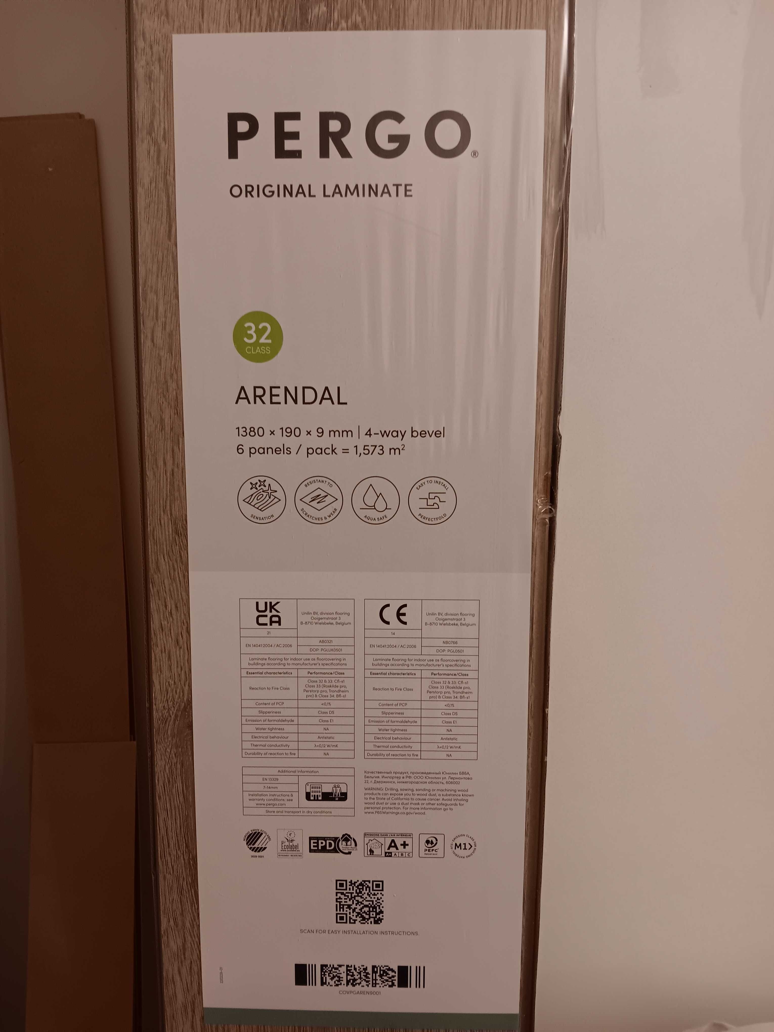 Panele PERGO Arendal dąb wrzosowiskowy- 2 paczki po 1.573 m2
