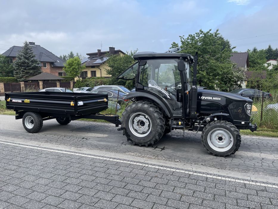 Ciagnik  Lovol M504 PRO wersja 4 cylindrowa bez DPF plus przyczepa