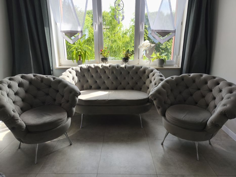 Sofa + dwa fotele