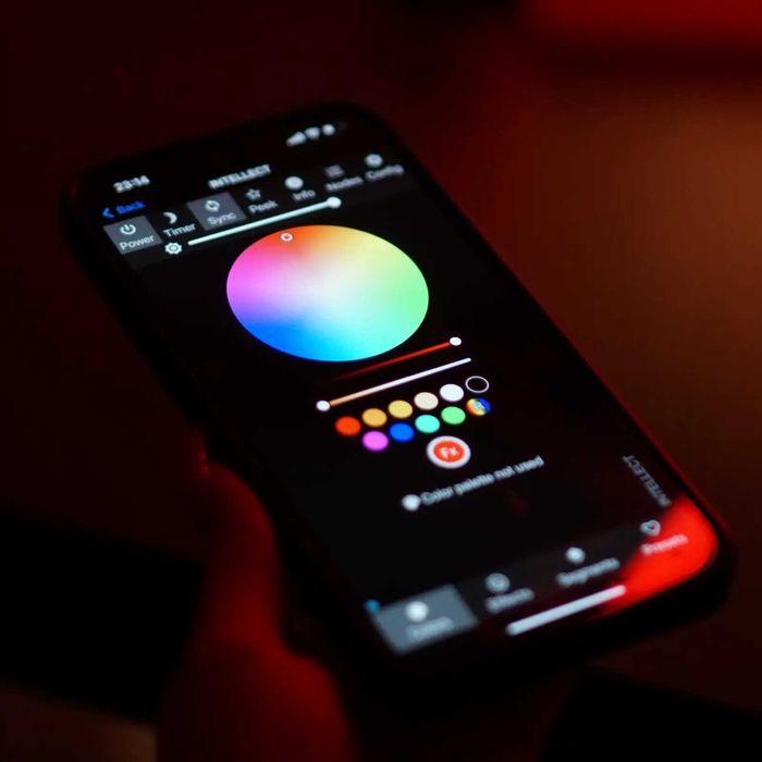 RGBIC (RGB) LED Лампа Intellect | Square, Middle, Mini, Warm White